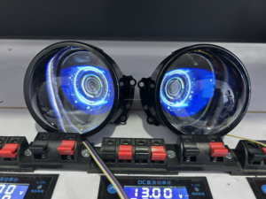 VAHID Dynamic Demon Eyes DRL, Luces de Circulación Diurna con Efecto Ojo de <span class=keywords><strong>Demonio</strong></span>, 12V LED, Luz Antiniebla de 3 Pulgadas, Nuevo - Product Image 2