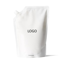 Offres Spéciales – Sachets Doypack en PE avec Bec Verseur pour Recharge de Liquides (Détergent Vaisselle, Shampoing, Lotion) – Impression Gravure Écologique