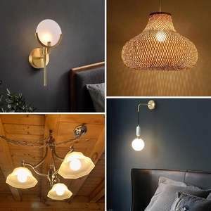 Светодиодная лампа Эдисона, 6 Вт, 8 Вт, теплое белое матовое стекло, 3000 К, 6000 К, глобус, Светодиодная лампа накаливания для офиса - Product Image 6