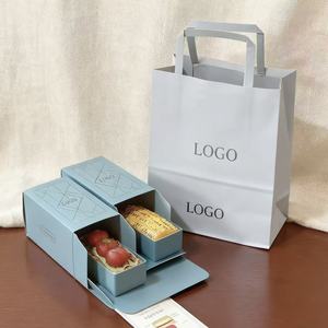 Boîte à biscuits personnalisée de luxe avec papier anti-graisse Emballage de boulangerie <span class=keywords><strong>pour</strong></span> cadeau Noël Vacances - Product Image 1
