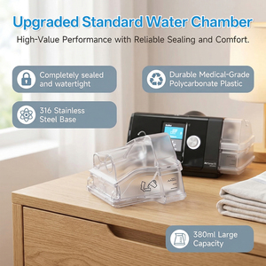 Réservoir d'eau de remplacement pour <span class=keywords><strong>humidificateur</strong></span> CPAP <span class=keywords><strong>S10</strong></span>, qualité alimentaire, sans BPA, étanche, durable, facile à nettoyer - Product Image 6