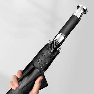 YS Custom Logo Modern All 1 Oversize Promotional Portable UV Coating Automatic <b>Windproof</b> Straight Golf <b>Umbrellas</b> Rain Waterproof - Product Image 4