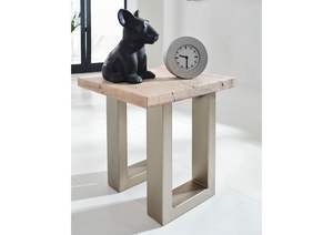 Mesita de noche moderna de dormitorio de madera hecha a mano con 2 cajones-Gabinete de almacenamiento de cabecera - Product Image 2