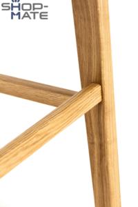 Banqueta Alta de Luxo Mais Vendida de Madeira e Couro Estilo Vintage de Alta Qualidade para Hotel, Casa, Villa, Restaurante e <span class=keywords><strong>Bar</strong></span> Personalizada - Product Image 3