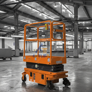 3m 3.9 מ '4.8m קטן scissor פלטפורמת עבודה 300 ק "ג הרמת פלטפורמת עבודה בית בשימוש אוויר מחיר - Product Image 2