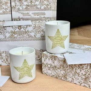 Vela Aromática de Cera de Soya con Aroma Frutal en Frasco de Cerámica, Regalo Ecológico para el Día del Padre o Diwali - Product Image 3