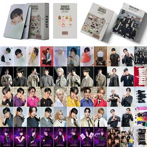 ATEEZ 2026 SEZONUN SELAMLARI Fotoğraf Kartı San Seonghwa Hongjoong Mingi 8.7x5.7cm Dijital Baskı KPOP Lomo Hayran Hediyesi - Product Image 1