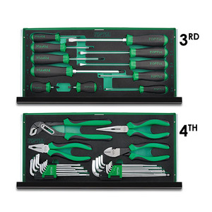 ชุดเครื่องมือช่างมืออาชีพ <span class=keywords><strong>TOPTUL</strong></span> GCAZ0038 คุณภาพสูง 99 ชิ้น พร้อมกล่องเครื่องมือ 3 ลิ้นชัก - Product Image 4