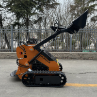 Chargeurs sur chenilles HOMACH, chargeurs compacts sur chenilles 500kg 700kg 850kg 900kg, chargeur compact sur chenilles avec chenilles