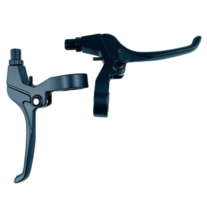 Poignée de frein de vélo BMX noire, ultralégère, étanche, avec plaquettes en composite métallique à montage latéral, pour réparation de vélo, dotée d'une fonction de sécurité durable - Product Image 5