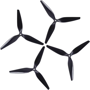 4 pezzi elica da corsa in Nylon 9045 9x4,5x3 9050 da 9 pollici vetro nero con <span class=keywords><strong>3</strong></span> pale per RC FPV droni accessori per motore - Product Image 2