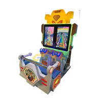 Yeni iç mekan oyunu makinesi çocuk eğlence oyun makinesi jetonlu Fengyun No. 1 çocuk oyun makinesi