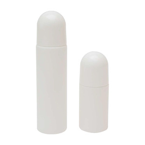 Flacon Roll-on Blanc 50ml 100ml en Plastique pour Lotion à la Calamine, Eau de Fleur de Pêcher, Répulsif Moustiques, Huile Médicamentée - Product Image 4