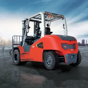 Factory Forklift Electric CPD60/70/85/100 6-10Ton Lithium Battery Operated Electric Forklift For Sale