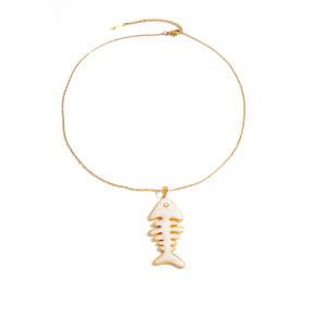 Collar con Colgante de Animales de la Serie Océano, Acero Inoxidable, Color Oro 18K, Cadena para Clavícula, Joyería de Regalo, Esencial para el Verano y la Playa - Product Image 4