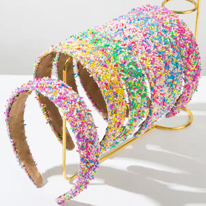 Nuevo Diadema de aleación con borde ancho en colores pastel para mujer, para lavarse la cara, con lazo, estilo dulce y temperamento de chica moderna - Product Image 1