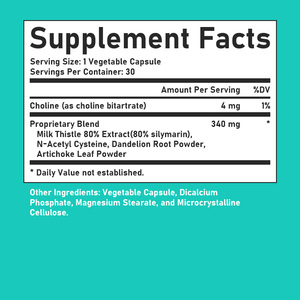 Top Quality LIver Detox Capsules Helps Detoxify the Body and Promote Healthy Liver Function with Choline Dietary <b>Supplement</b> - Product Image 6