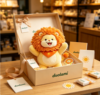 Jouets en peluche personnalisés, lion en peluche doux, poupée de dessin animé pour enfants, cadeaux, événements promotionnels, jouets en peluche personnalisés