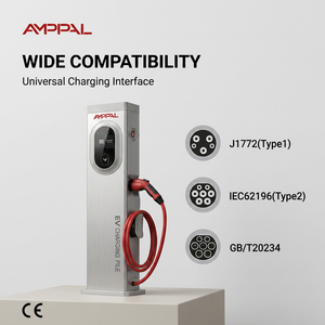 Chargeur de <span class=keywords><strong>voiture</strong></span> électrique 7 kW, 14 kW, 22 kW, 44 kW, station de recharge EV, recharge rapide intelligente, montage au sol, large compatibilité, chargeur EV AC - Product Image 5