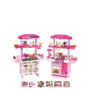 Ensemble de cuisine pour enfants, jeu de simulation, évier à eau, jouets de cuisine modernes pour enfants, grande taille - Product Image 1