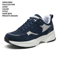 OEM/ODM Sneakers unisexes légères et élégantes pour toutes les saisons avec empeigne en PU et semelle extérieure en TPR Chaussures de sport décontractées Chaussures de course
