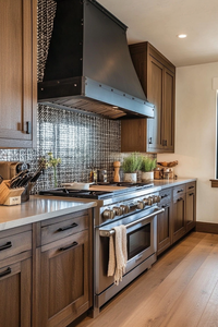 Vermont Mini Cabinet multifunzionale Design Chic armadio da cucina idee di Design marrone scuro armadi mobili per la casa cucina modulare - Product Image 5