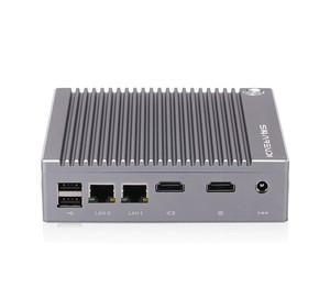 PC industriel embarqué Intel N2840 N2940 Quad-core 2*LAN 2*HD Double affichage Win/Linux pour affichage/surveillance/calcul en périphérie - Product Image 1