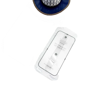 Kit de Alineación Automática Personalizado, Herramienta de Instalación Fácil y sin Polvo, Protector de Pantalla de Vidrio Templado Transparente 9H, Aplicador Fácil para iPhone 17 16 - Product Image 1