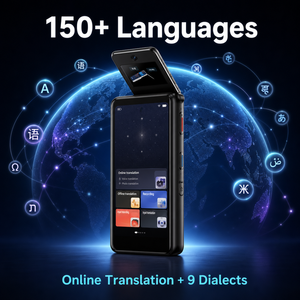 เครื่องแปลภาษาพกพา T90 พร้อมแบตเตอรี่ใช้งานได้ยาวนานและดีไซน์กะทัดรัดสำหรับนักเรียน นักเดินทาง และการค้าข้ามพรมแดน - Product Image 1
