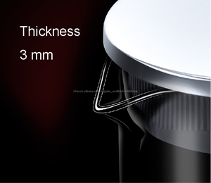 Transparent Durable 350ml Presse Française <span class=keywords><strong>Cafetière</strong></span> & cristal <span class=keywords><strong>verre</strong></span> café <span class=keywords><strong>piston</strong></span> avec 304 filtre En Acier inoxydable - Product Image 4