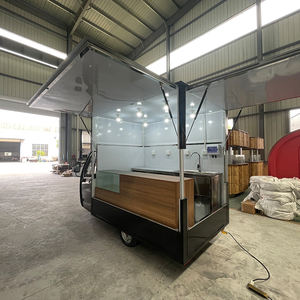 Camión de Comida comercial colorido, camión de comida eléctrico artesanal gourmet artesanal para mercados gastronómicos - Product Image 3