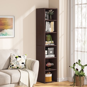 Tribesigns Multifunctional Home <strong>Decoration</strong> 70.9 Inch Tall 6 Tier Cube Display Shelves Narrow <strong>Bookcase</strong> for Home Office - Product Image 4
