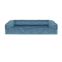 Lit orthopédique pour chien de qualité supérieure avec mousse à mémoire de forme pour le soutien des articulations