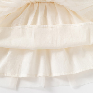 Vestido Vintage Francés para Bebé Niña con Encaje y Tul Suave, Body de Algodón de Manga Larga, Pelele Personalizado para Bebé - Product Image 6
