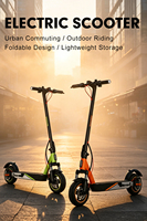 Trottinette électrique pliable MK086 48V avec batterie au lithium étanche et contrôle par application intelligente