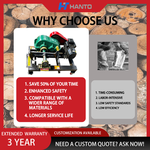 Fendeuse de <span class=keywords><strong>bûches</strong></span> électrique 220V 380V, fendeuse de bois automatique à couple élevé, processeur de bois de chauffage pour usage commercial, agricole et en cour d'exploitation forestière - Product Image 4