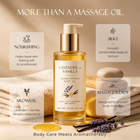 Huile Corporelle Lavande Vanille Marque Blanche Hydratante Peaux Sèches Non Grasse Huile de Massage Aromathérapie