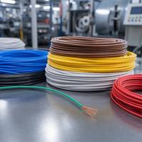 Fil de cuivre sans oxygène FLRY-A pour l'automobile, norme allemande DIN 72551, 0,75 mm 22AWG, paroi mince, isolé en PVC, haute température 105°C