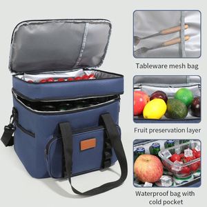 Offre Spéciale Sac Isotherme Souple et Imperméable pour Pique-nique, Repas, Livraison de Pain, Activités de Plein Air et Week-end - Product Image 3