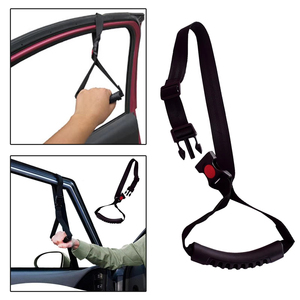Asa de Agarre Ajustable para Ayuda al Levantamiento, Gancho de Mano para Coche, Agarre de Nylon, Dispositivo Portátil Negro de Grado Premium - Product Image 6