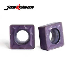 Jeekvisen SCMT09T308 Insert de tournage à revêtement PVD personnalisable Outil de traitement de pièces en acier carré avec support OEM en carbure cémenté - Product Image 3