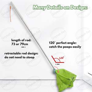 Recogedor <span class=keywords><strong>de</strong></span> Excrementos <span class=keywords><strong>de</strong></span> Perro Telescópico <span class=keywords><strong>de</strong></span> Manos Libres, Tamaño Grande, Estable, para Exteriores, Limpiador <span class=keywords><strong>de</strong></span> Excrementos <span class=keywords><strong>de</strong></span> Mascotas - Product Image 5