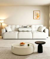 Multifunktionales Klappbares Stoffsofa mit Abnehmbarem Bezug für Wohnzimmer und Apartment