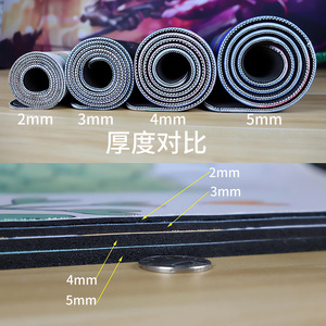 Custom Made Full Size <b>Mouse</b> Pad Thick Rubber Coated Non Slip Desk <b>Mat</b> For Office Gaming Custom Design Drop Shipping - Product Image 4