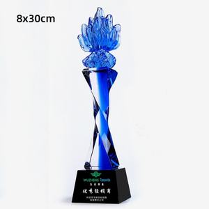 แก้วคริสตัลทรงห้าเหลี่ยมเทียมทำจากคริสตัลของที่ระลึกทำจากแก้วคริสตัลถ้วยรางวัลสั่งทำ - Product Image 5