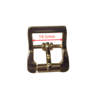 Boucle de ceinture coulissante réglable en laiton massif de haute qualité pour le bricolage et les accessoires de bagagerie