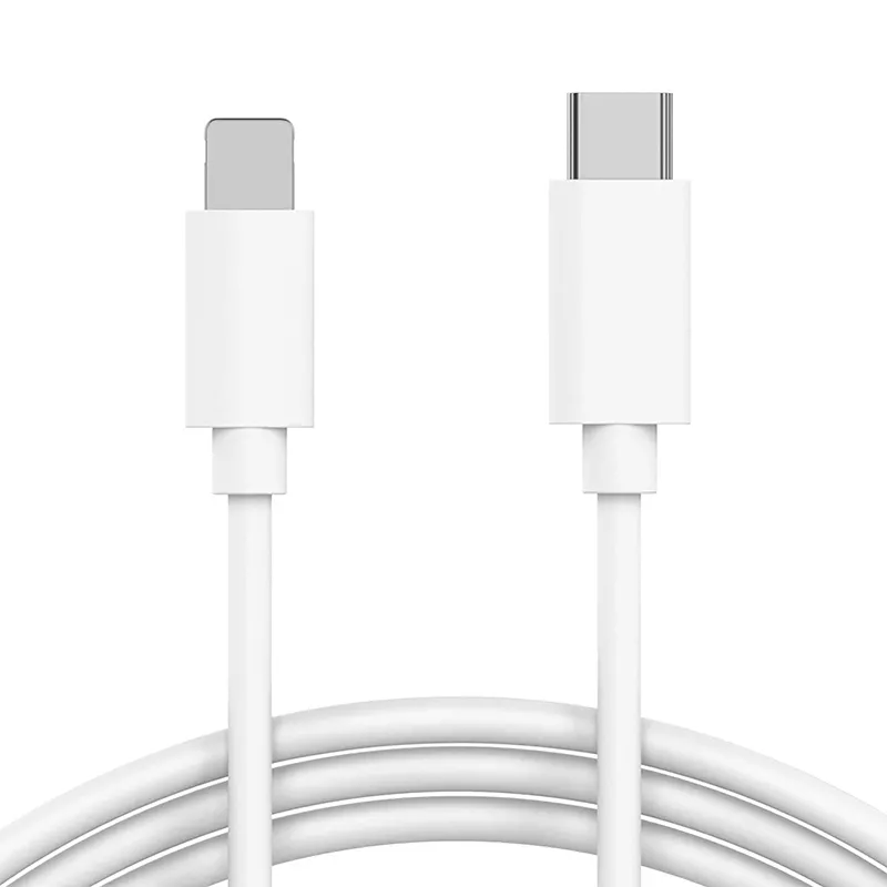 Wholesale 1-1 Original OEM Fast Charging Cable PD 20w USB Type-c to 8pin Charge Transfer Data Cables 1M for lighting