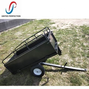 <span class=keywords><strong>Remorque</strong></span> à benne basculante multifonctionnelle pour VTT, <span class=keywords><strong>remorque</strong></span> utilitaire à tirer derrière pour le jardin, quantité minimale de commande basse, <span class=keywords><strong>moto</strong></span> et VTT. - Product Image 6