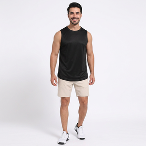 Débardeur de sport sans manches pour homme, t-shirt de sport - Product Image 1