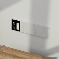 Panel Inteligente Tuya Zigbee para Control Central de Interruptores Inteligentes, Control Remoto por Voz, Compatible con WiFi